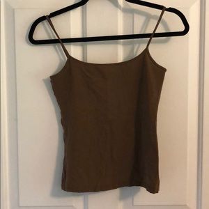 Brown tank top